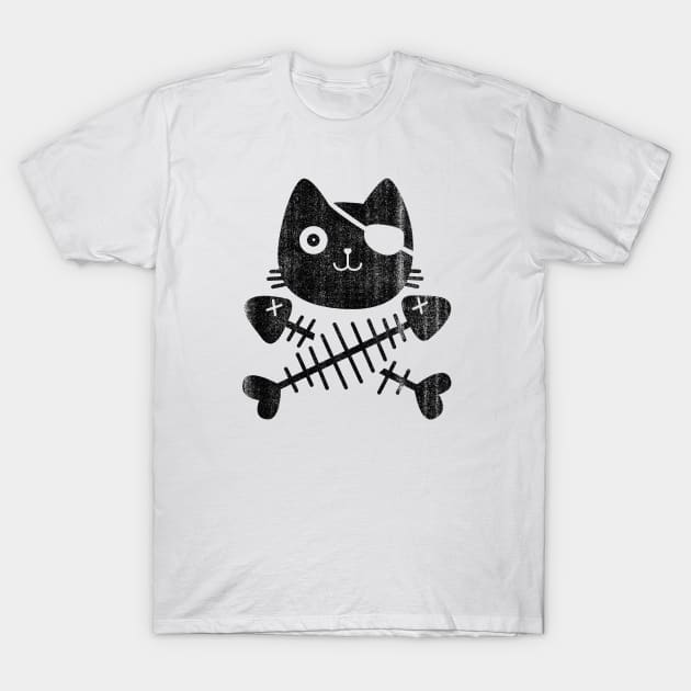 funny black cat T-Shirt by teemarket